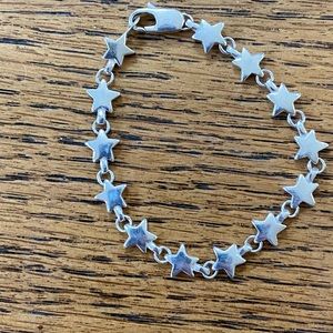 Tiffany & Co Sterling Silver Star Bracelet